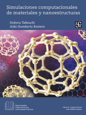 cover image of Simulaciones computacionales de materiales y nanoestructuras